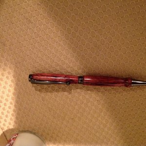 First slimline pen from shop scrap