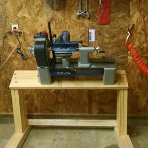 Here Is My New Lathe Setup