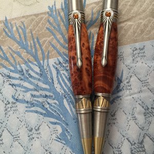 A brace of Broadwell Art Deco pens