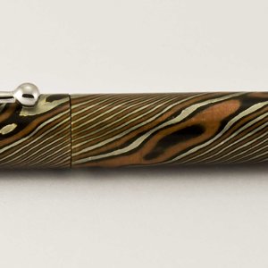 Custom Mokume Gane Classic Fountain Pen