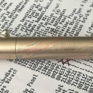 Custom Mokume Gane Classic Fountain Pen