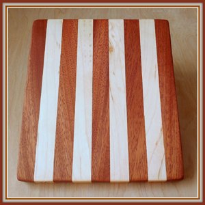 Sapele & Maple Cutting Board