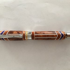 Statesman dressed with redwood burl and alligator juniper burl