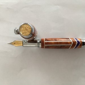 Statesman dressed with redwood burl and alligator juniper burl
