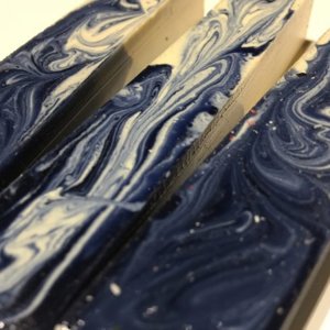 Blue & White pen blanks