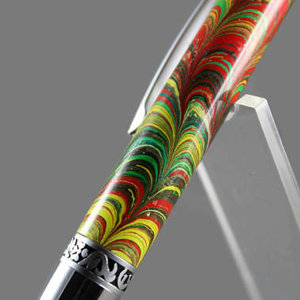 Marbled Paper Pens