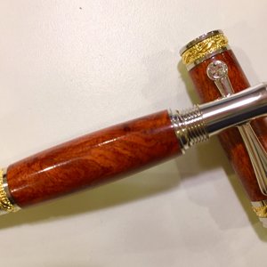 Majestic full sized dressed in amboyna burl