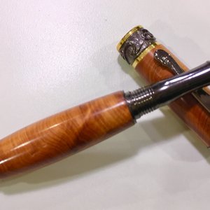 Alligator Juniper Burl on a Noveau Scepter