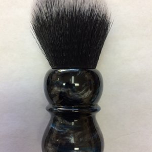 Tuxedo shaving brush