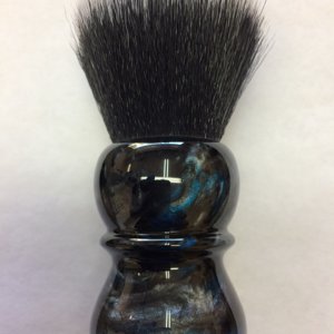 Tuxedo shaving brush
