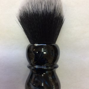 Tuxedo shaving brush