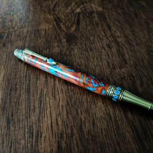 Turquoise Inlay Southwest Mesa