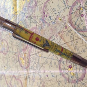 Aviation and Christmas pens