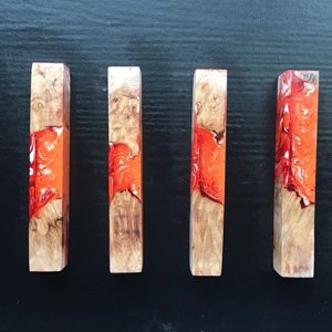 Alumilite & Maple Burl Blanks
