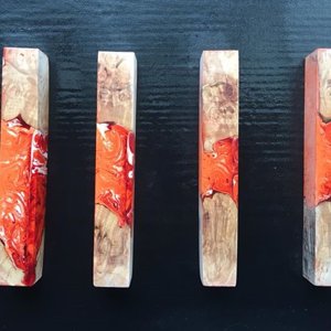 Alumilite & Maple Burl Blanks