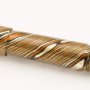 Mini Mokume Gane Fountain Pen