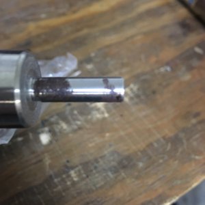 PSI rusty TBC mandrel
