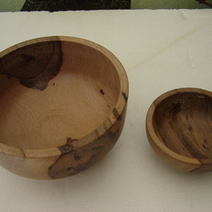 Bowl Saver Used on a Mangrove Blank.