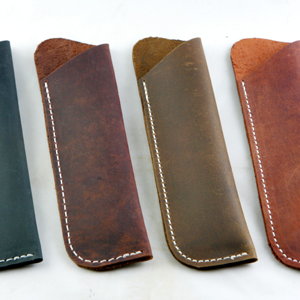 Leather Pen Sleeves