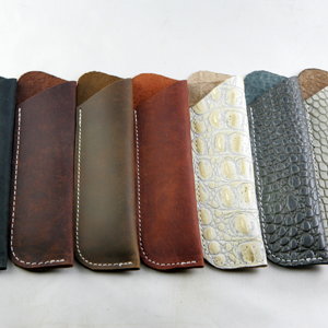 Leather Pen Sleeves