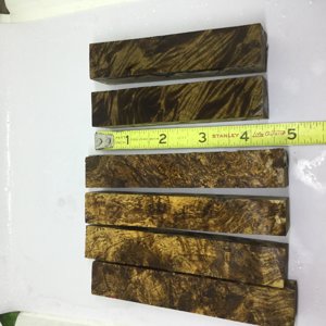 Heated maple burl