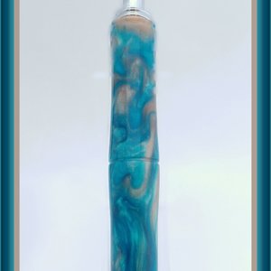 Turquoise & Tan