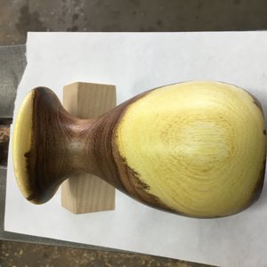First mesquite bud vase