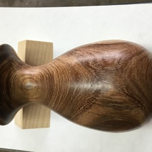 First mesquite bud vase