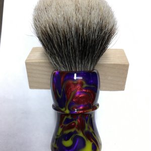 Jester inspired shaving brush