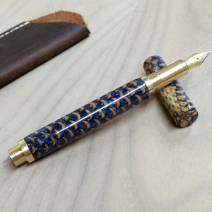 Custom Pinecone Fountain Pen