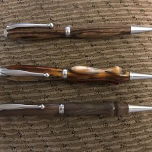 A few pens I’ve made