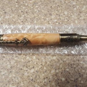 PSI Nautilus Pen in Maple Burl