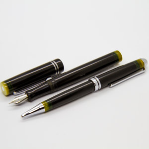 Black Ebonite and evergreen