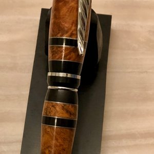 Black and burl