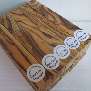 Highly Figured Olive Wood Pen Blanks from BETHLEHEM