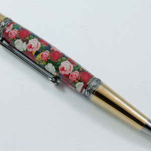 Floral Pattern on a Dayacom Major Twist