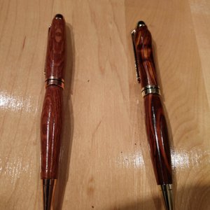Leopard and cocobolo woods
