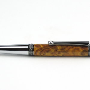 Major Black Ti - Chrome with Chittum Burl-1.jpg