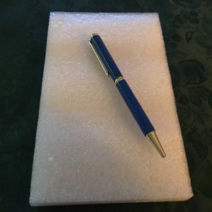 Slimline blue Polymer Clay Pen