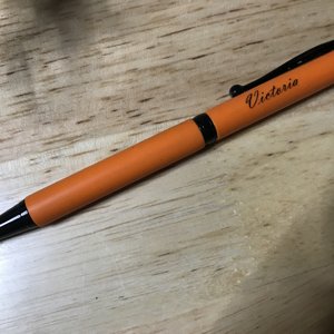 Personalized Slimline Polymer Clay Pen