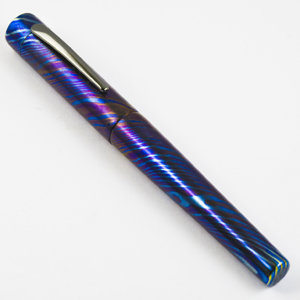 MokuTi Titanium Zirconium Damascus Fountain Pen20191225_002_1.JPG