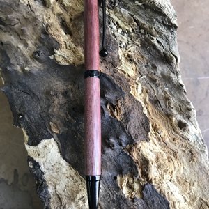 Purple Heart Timber Slimline Pen