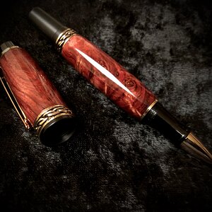 Figured HRB on Olympian II 24k rollerball kit