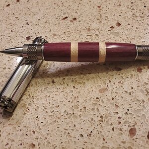 Purple Heart and Curly Maple