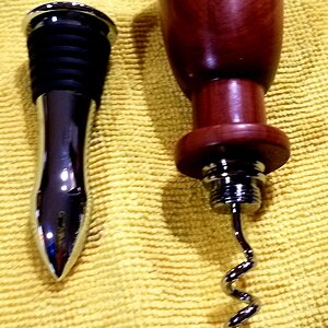 Red Cedar Bottle Stopper