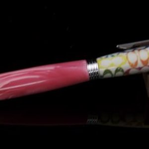 Custom "Coach Scribbles" blank with "Pink Fire" PR blank.