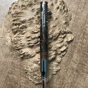 Acrylic on a .30Cal Bullet Bolt Action Pen