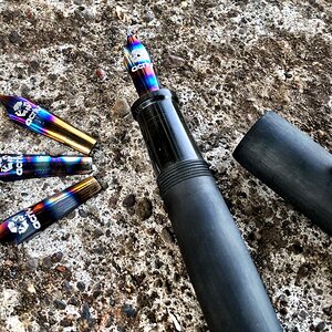 Ti, colorful nibs