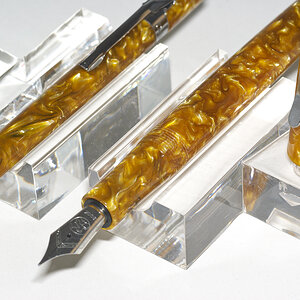 Yellow marble pen and pencil -4.jpg