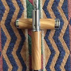 Calligraphy pen kit in olive wood